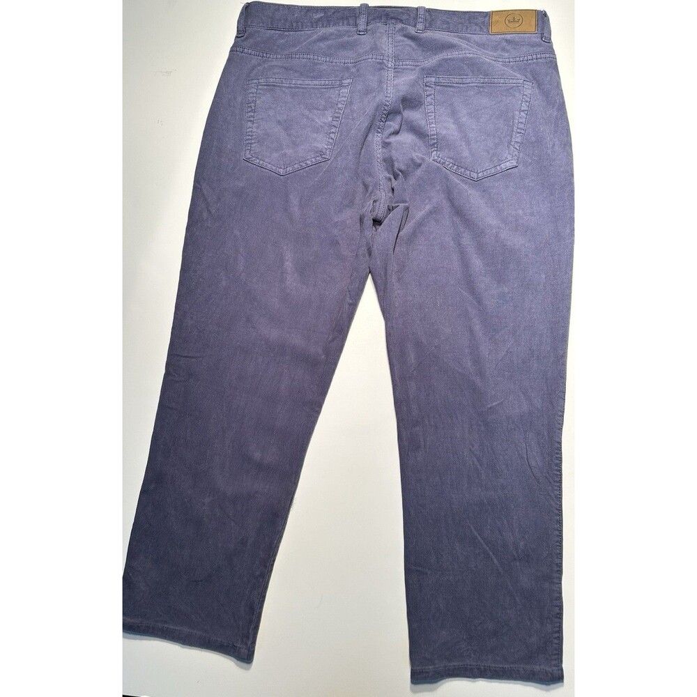 Peter Millar Superior Men’s Corduroy Pants 35X27 Periwinkle Blue Stretch Preppy